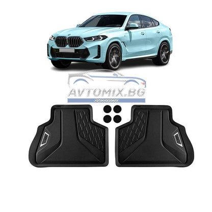 Гумени стелки задни за BMW X6 G06, F96 след 2019 г., BMW Group