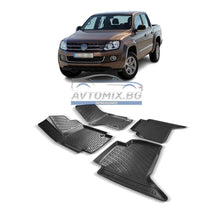 Гумени стелки за VW Amarok  2010-2021 г., RizLine