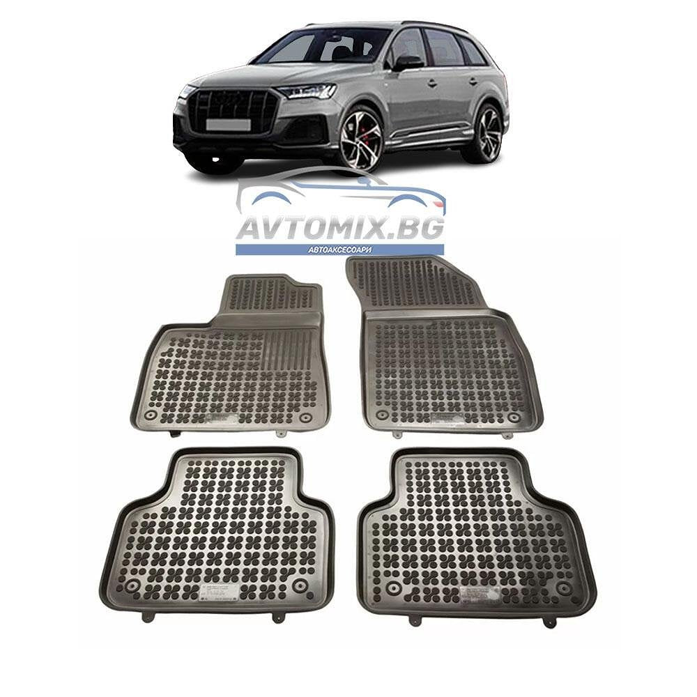 Гумени стелки за AUDI Q7 след 2015 г., Rezaw Plast