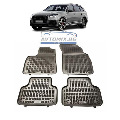 Гумени стелки за AUDI Q7 след 2015 г., Rezaw Plast