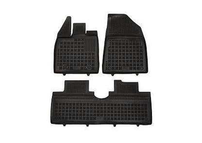 Rubber floor mats for BYD Dolphin (2021+) - deep tray type