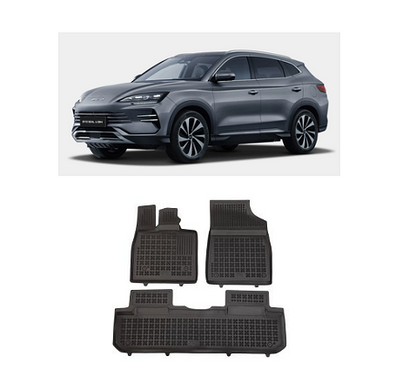 Covorașe de cauciuc pentru BYD Seal U DM-i Hybrid (2024+), except Electric - tip tăviță