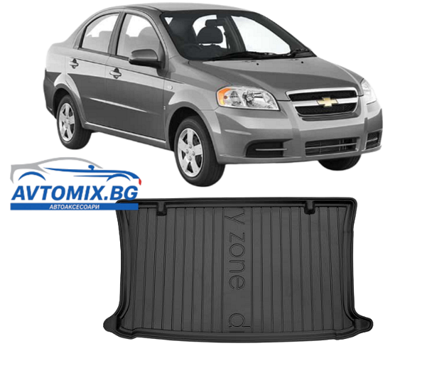 Covorașe de cauciuc pentru Chevrolet Aveo din 2003-2007, DRY ZONE / hatchback