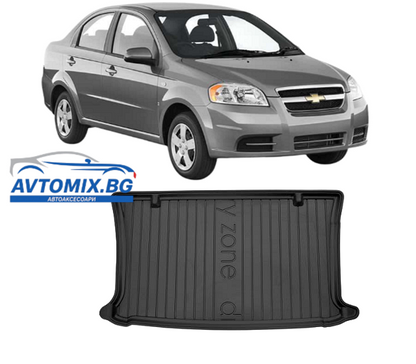 Covorașe de cauciuc pentru Chevrolet Aveo din 2003-2007, DRY ZONE / hatchback