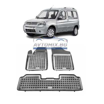Гумени стелки за Citroen Berlingo 1996-2008 г., Rezaw Plast