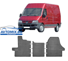 Rubber floor mats for Peugeot Boxer after 2006, Frogum
