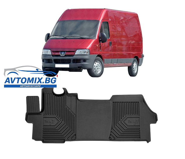 Rubber floor mats for Peugeot Boxer after 2006, Model No.77