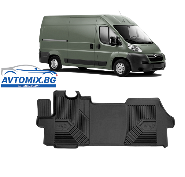 Rubber floor mats for Citroen Jumper after 2006, Model No.77