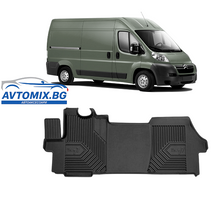 Rubber floor mats for Citroen Jumper after 2006, Model No.77