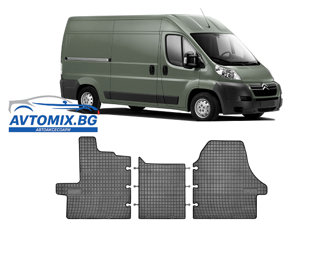 Гумени стелки за Citroen Jumper след 2006 г.,Frogum