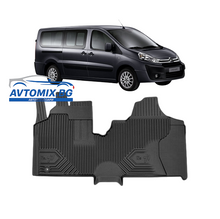 Rubber floor mats for Citroen Jumpy from 2007-2016, Model No.77