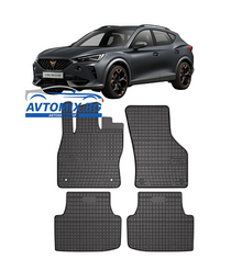 Rubber floor mats for Cupra Formentor after 2020, Frogum