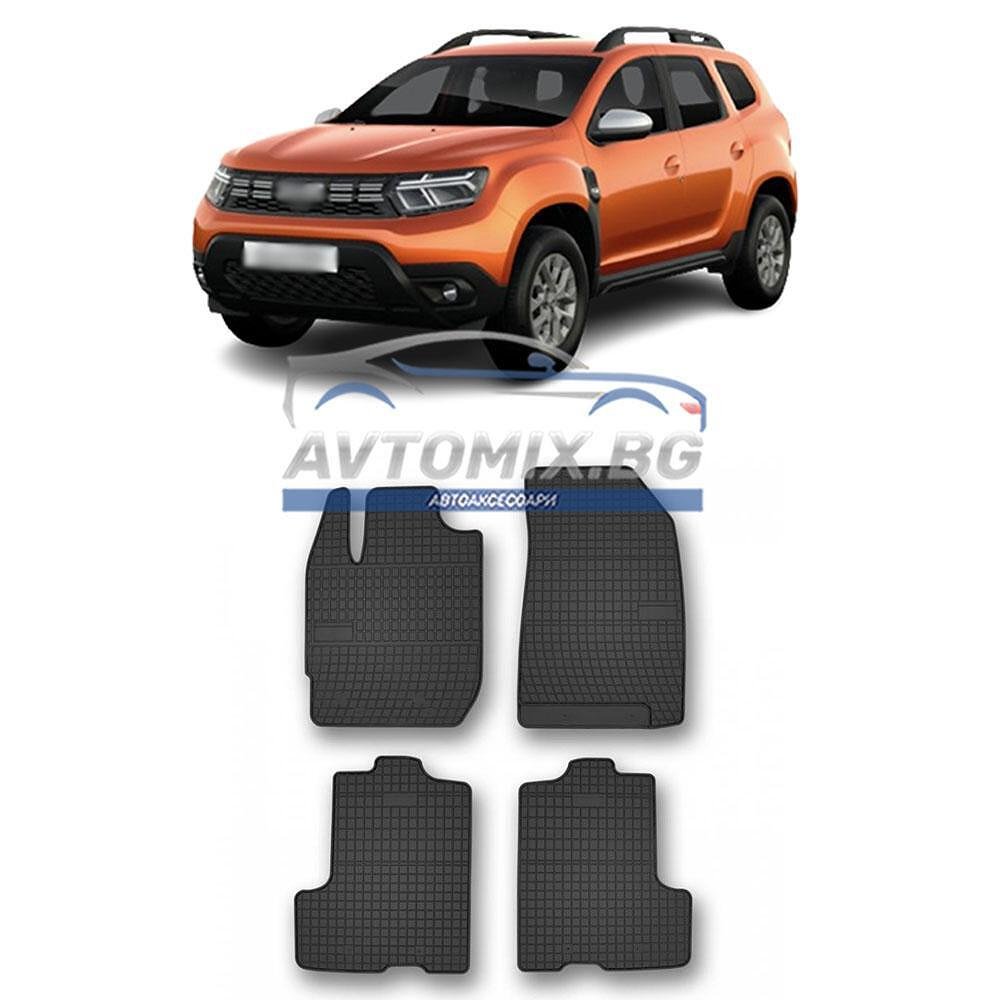 Гумени стелки зa Dacia Duster 2018-2024 г., Frogum