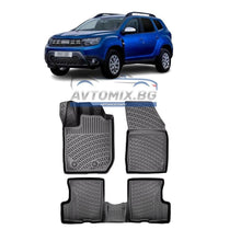 Rubber floor mats for Dacia Duster after 2022, RizLine