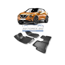 Rubber floor mats for Nissan Juke after 2019, RizLine