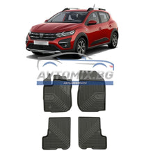 Rubber floor mats for Dacia Sandero 2012-2020, Model No.77