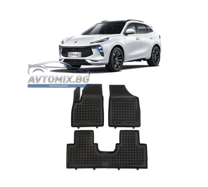 Гумени стелки за Donfeng Forthing (T5) Evo (2023-2025),Rezawplast