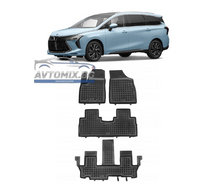 Rubber floor mats for Dongfeng M4 Yacht after 2021, Rezaw-Plast