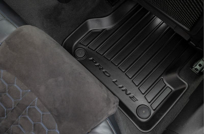 Гумени стелки зa Fiat 500 от 2007г без Хибрид, ProLine 3D