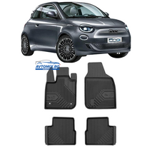 Covorașe din cauciuc pentru Fiat 500e după 2020, Model nr.77