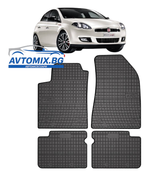 Covorașe de cauciuc pentru Fiat Bravo 2001-2014, Frogum