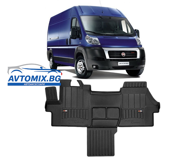 Гумени стелки за Fiat Ducato след 2006 г., ProLine 3D