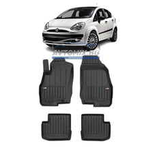 Covorașe de cauciuc pentru Fiat Evo 2009-2012, 5 uși, ProLine 3D
