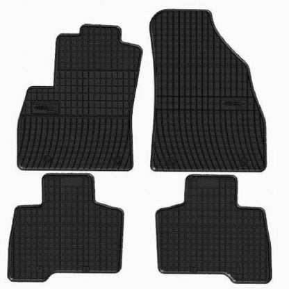 Rubber floor mats for Fiat Qubo 2008-2020, Frogum