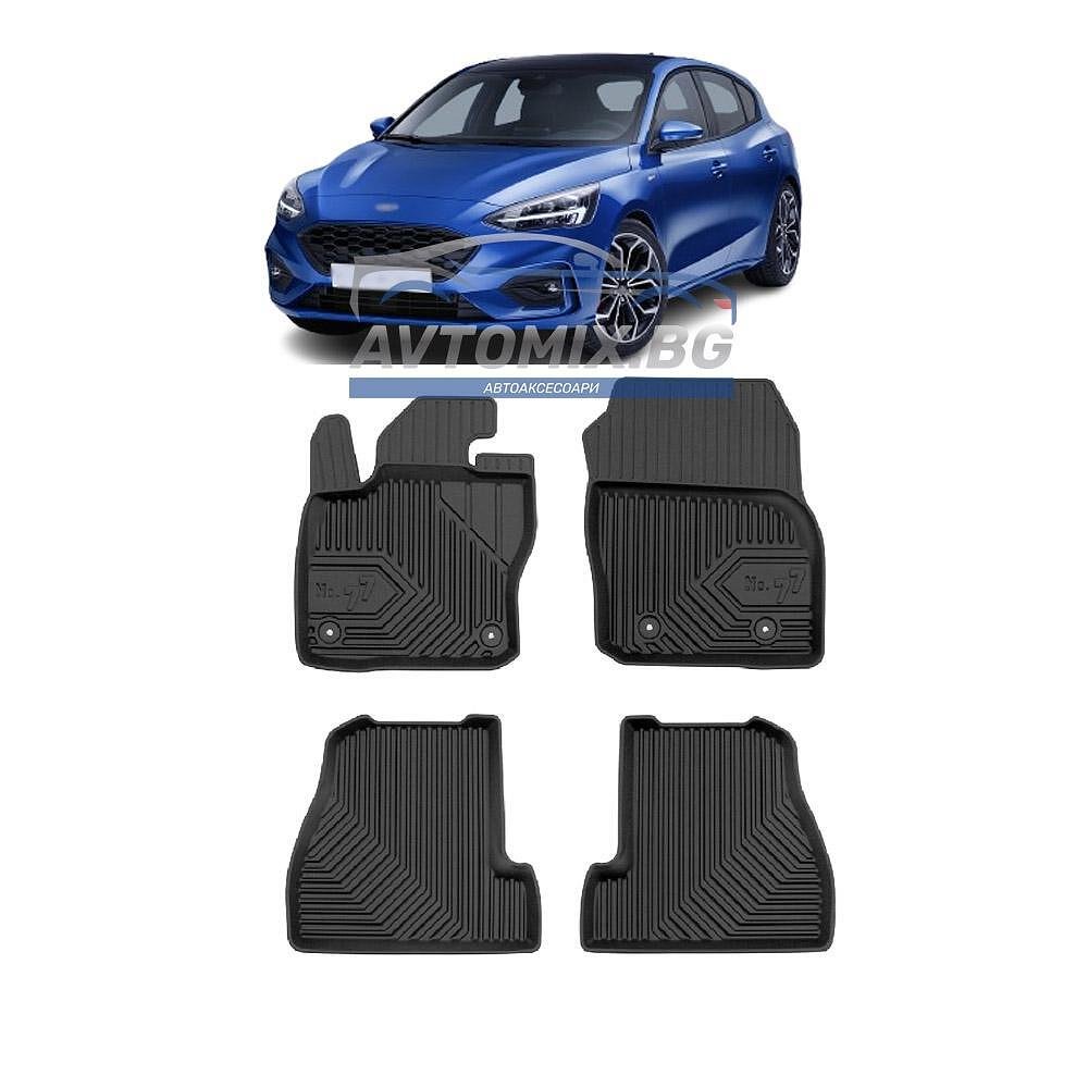 Гумени стелки зa Ford Focus 2011-2019 г., Модел No.77