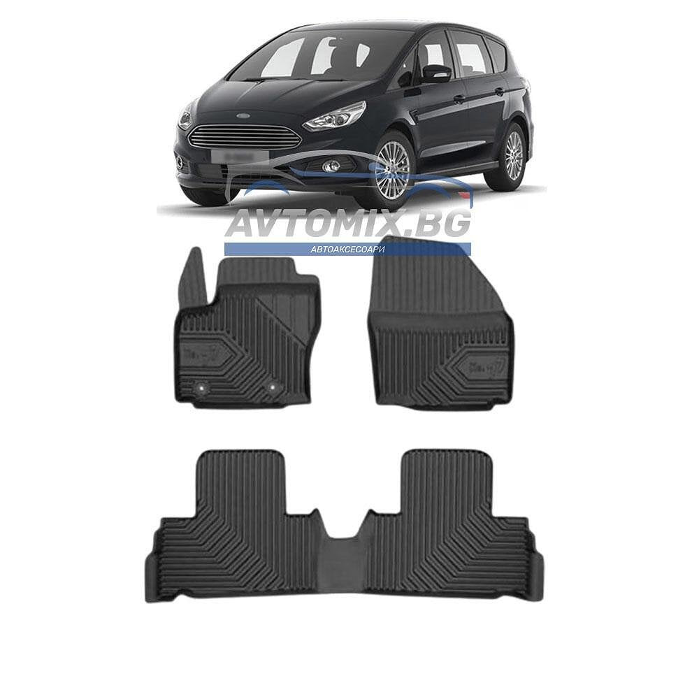 Гумени стелки зa Ford S-Max 2006-2014 г., Модел No.77