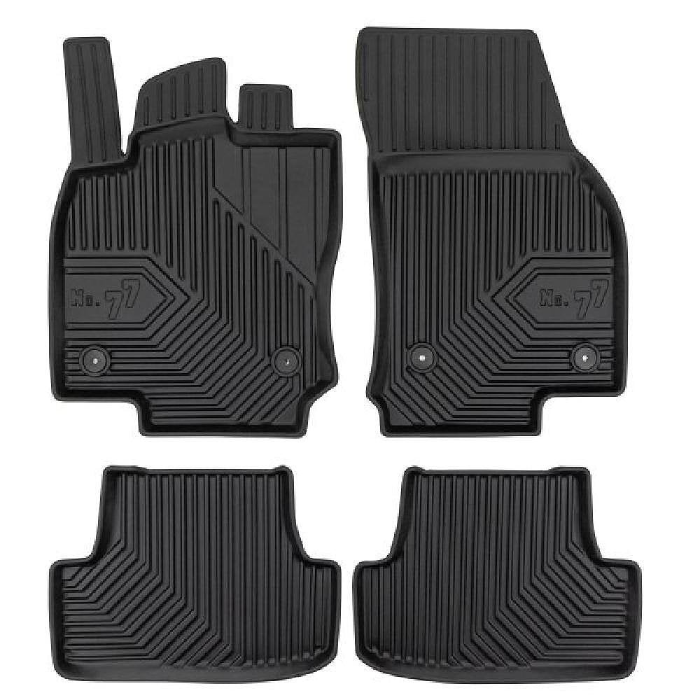 Rubber floor mats for VW T-Roc from 2022, Model No.77
