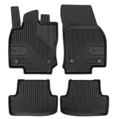 Rubber floor mats for VW T-Roc from 2022, Model No.77