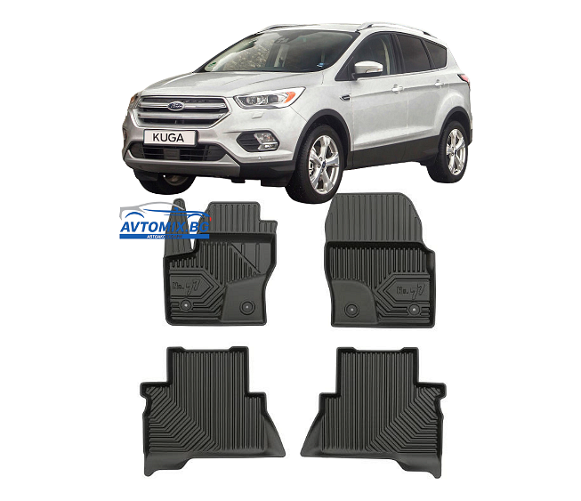 Гумени стелки за  Ford Kuga от 2013-2019г. Модел No.77