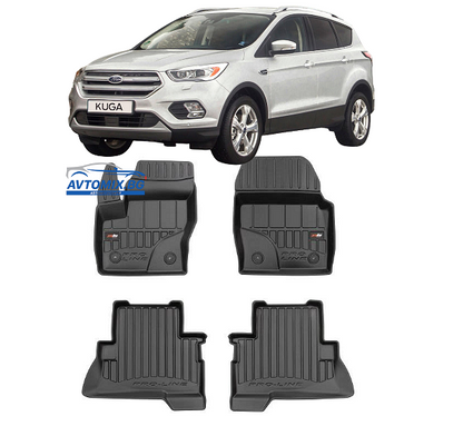 Гумени стелки зa  Ford Kuga от 2013-2019г., ProLine 3D