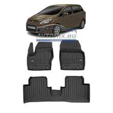Rubber floor mats for Ford Grand C-max 2010-2019, ProLine 3D