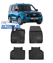 Rubber mats for Ford Tourneo Courier from 2014-2023, Model No.77