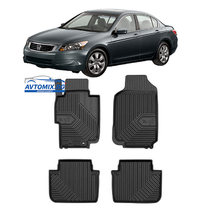 Covorașe de cauciuc pentru Honda Accord din 2002-2008. Model nr. 77