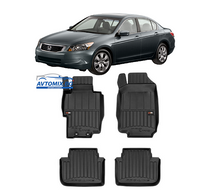 Гумени стелки зa Honda Accord от 2002-2008г, ProLine 3D