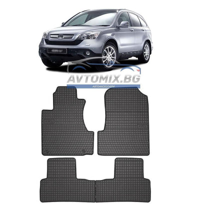 Covorașe de cauciuc pentru Honda CRV 2006-2011, Frogum