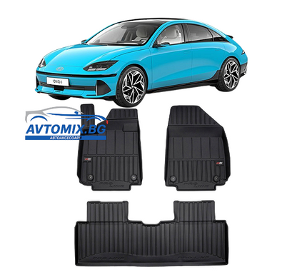 Covorașe de cauciuc pentru Hyundai Ioniq 6 după 2022, ProLine 3D