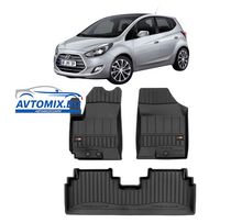 Гумени стелки за Hyundai iX20 от 2010-2019г., ProLine 3D