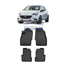 Rubber mats for Opel Corsa E 2014-2019, ProLine 3D