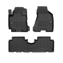 Rubber floor mats for Hyundai Tucson from 2004-2009, ProLine 3D