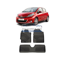 Гумени стелки зa Toyota Yaris 2011-2020 г., Модел No.77