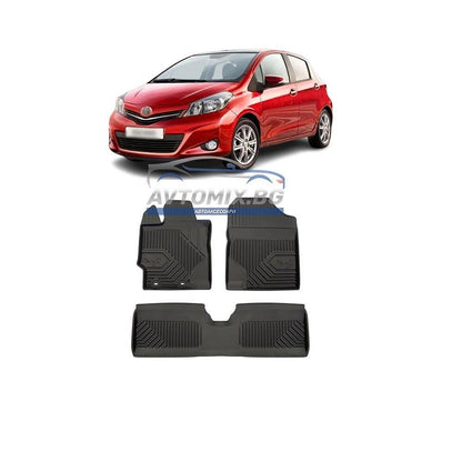 Гумени стелки зa Toyota Yaris 2011-2020 г., Модел No.77