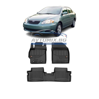 Covorașe de cauciuc pentru Toyota Corolla 2006-2013, ProLine 3D