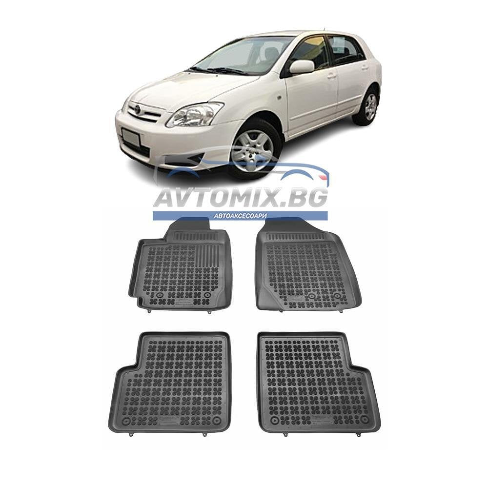 Covorașe de cauciuc pentru Toyota Corolla 2001-2007, Rezaw Plast