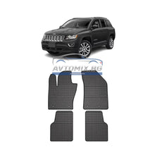 Rubber floor mats for Jeep Compass after 2016, Frogum