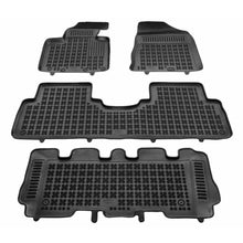 Rubber floor mats for KIA Sorento 7-seater 2015-2020, Rezaw Plast