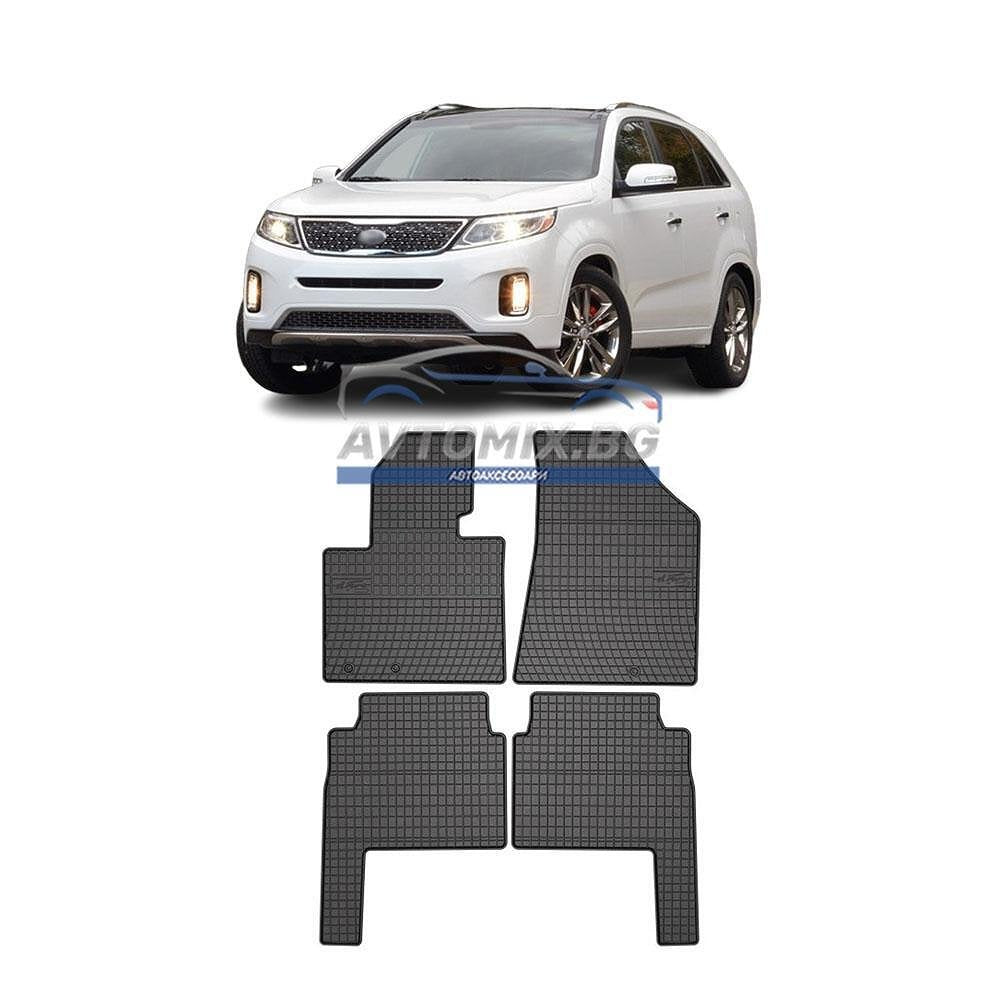 Covorașe de cauciuc pentru KIA Sorento 2011-2015, Frogum